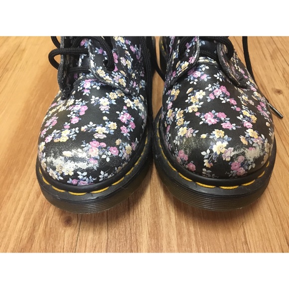 Dr. Martens 1460 Mini Tydee Floral Boots - Picture 4 of 7